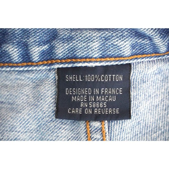 Vintage Faconnable Jeans High Waisted Mom Jeans Blue Denim Womens Size 10 L - Picture 6 of 15